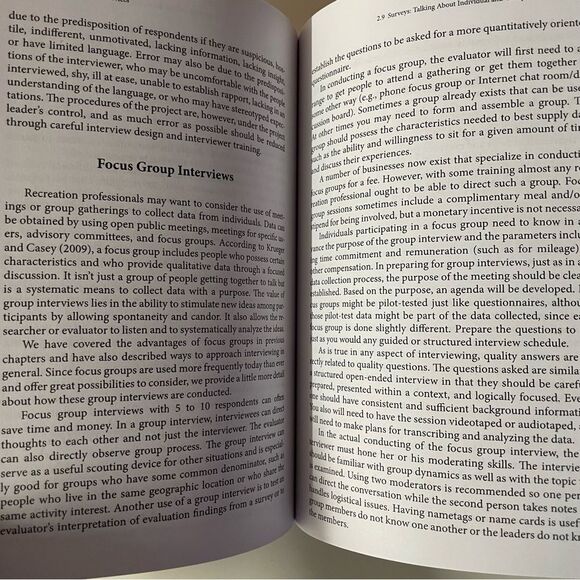 Evaluating Recreation Services: Making Enlightened Decisions 4th Ed Paperback - Picture 9 of 11